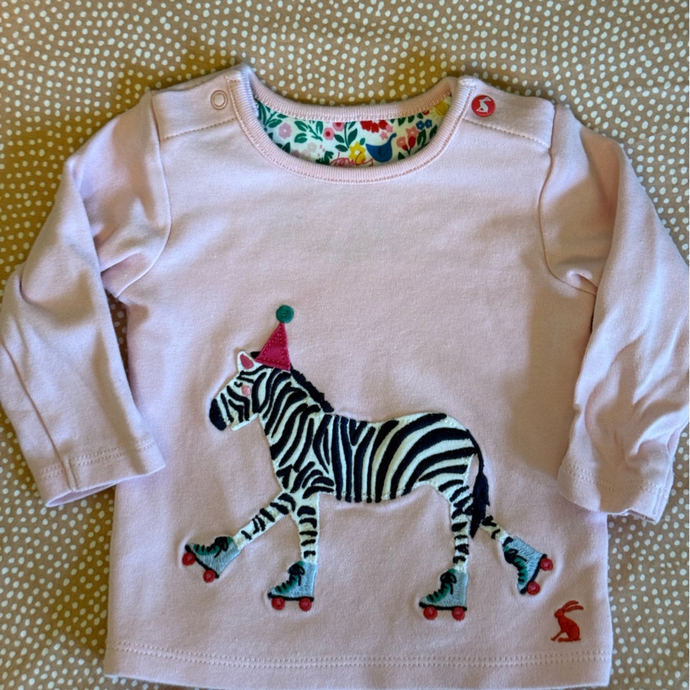 Joules Little Explorers Floral Shirt